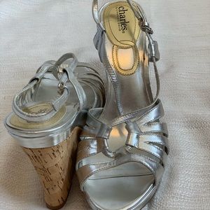 Silver Charles David Wedges